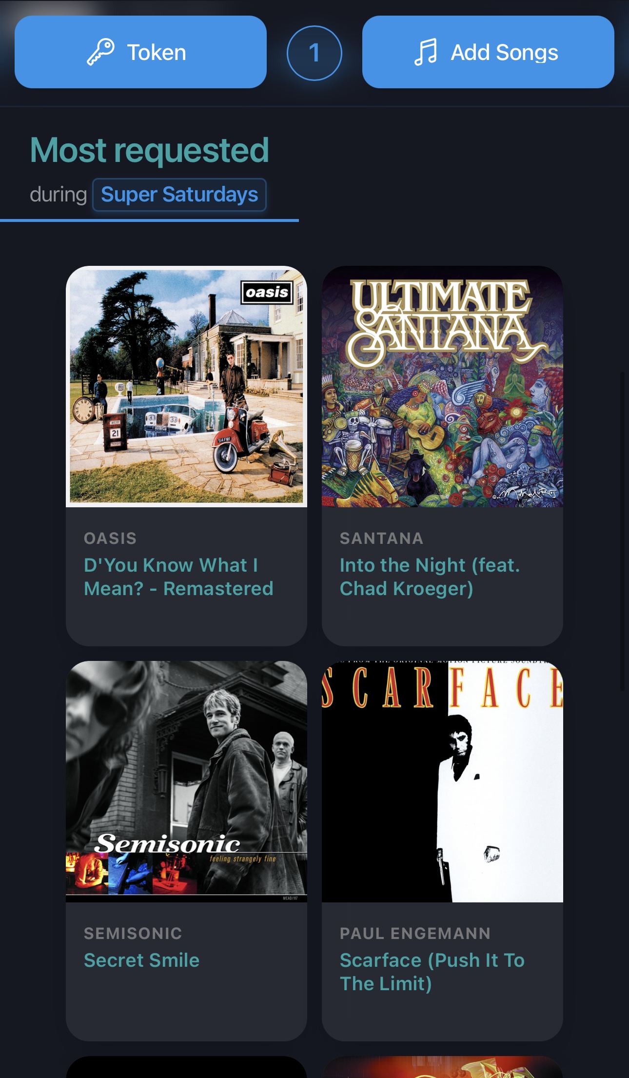 Guest Song Requests Feature